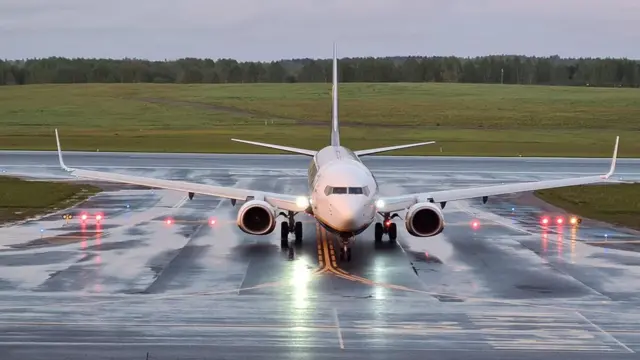 Pesawat Ryanair, Roman Protasevich mendarat di Bandara Vilnius, Lithuania
