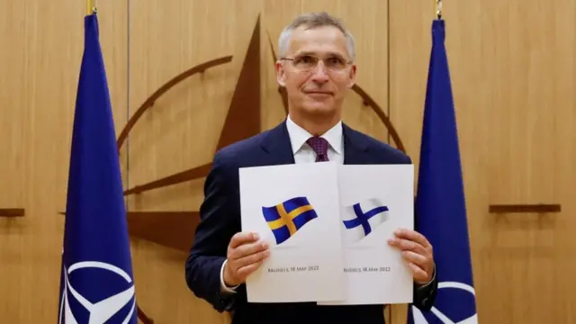 El secretario general de la OTAN, Jens Stoltenberg