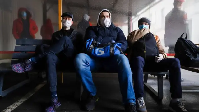 Призывники в Санкт-Петербурге