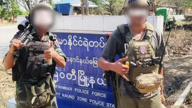 KNLA နဲ့ PDF အဖွဲ့တွေ သိမ်းပိုက်လိုက်တဲ့ မြဝတီရဲစခန်း