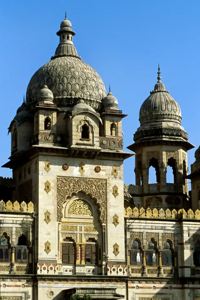 લક્ષ્મી વિલાસ પૅલેસની બહારનો એક ગુંબજ