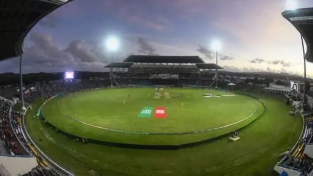 एंटिग्वा में खेला गया मैच