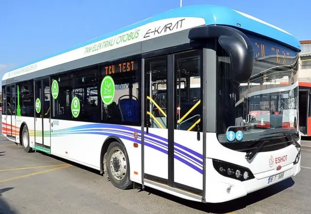 İzmir elektrikli otobüs