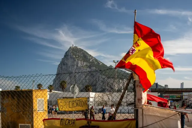 La verja de Gibraltar.