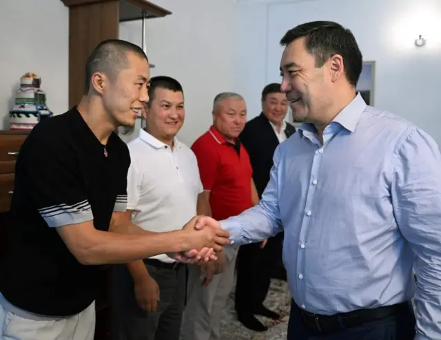 Кыргызстандын президенти Садыр Жапаров менен кездешүү