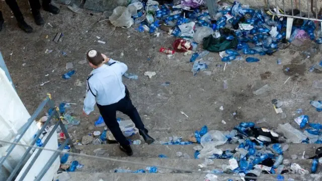 Awọn ọlọpaa to wa nibi ajọdun Lag B'Omer