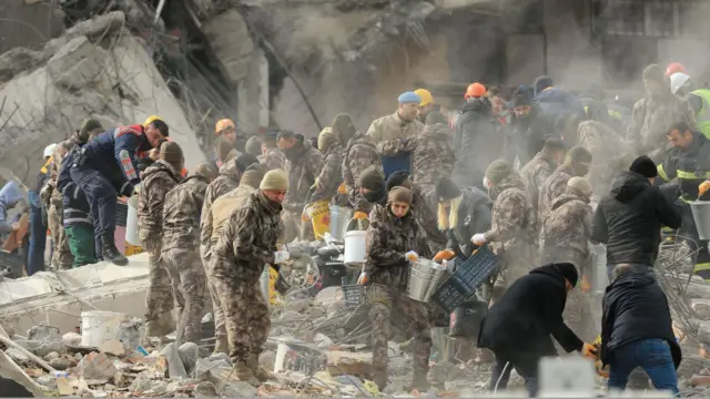 Ndị ọrụ enyemaka na Turkey