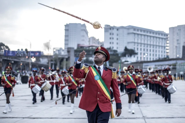 Shugaban tawagar fareti a Ethiopia ya wulla sandar sa sama a Addis Ababa,Eithiopia- Lahadi 8 Agusta 2021