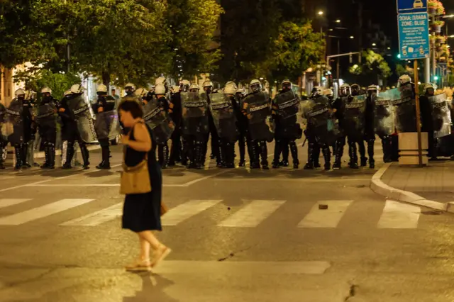 протест у ваљеву, полиција у ваљеву
