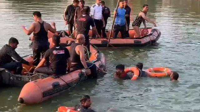 குஜராத் வதோதரா படகு விபத்து