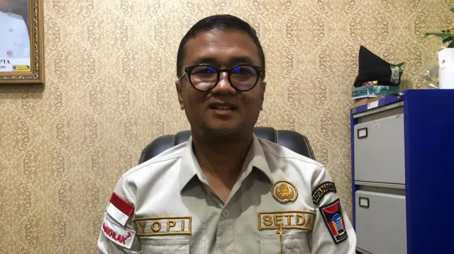 Kepala Dinas Kebudayaan dan Pariwisata Kota Padang Yopi Krislova