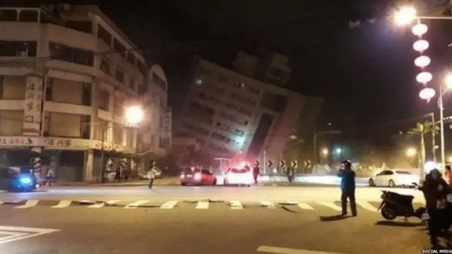 भूकंप, नैसर्गिक आपत्ती, तैवान