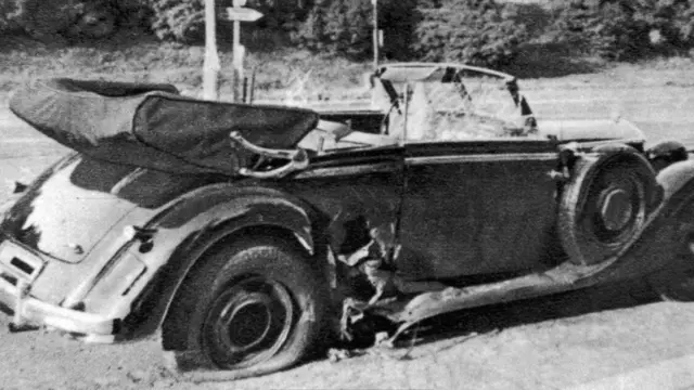 السيارة التي اغتيل فيها هايدريش