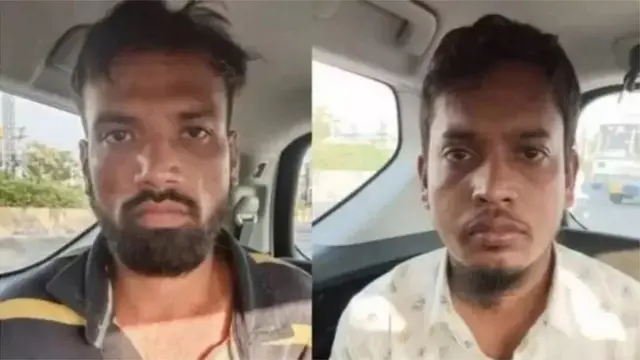 Masood Ahmed (midig) iyo Syed Mubeen Ahmed