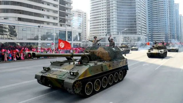 شماي کوریا څو زره توپونه لري