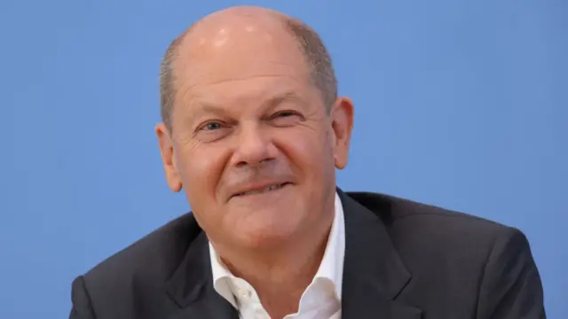 O chanceler alemão, Olaf Scholz