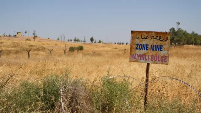 Mayınlı bölge