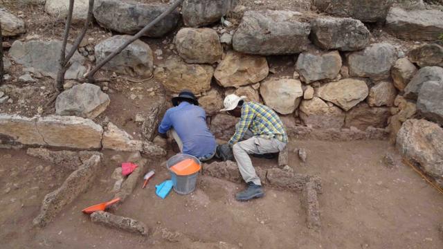 Escavações em Harlaa