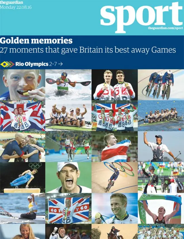 Guardian gazetesi Olmipiyat özel eki