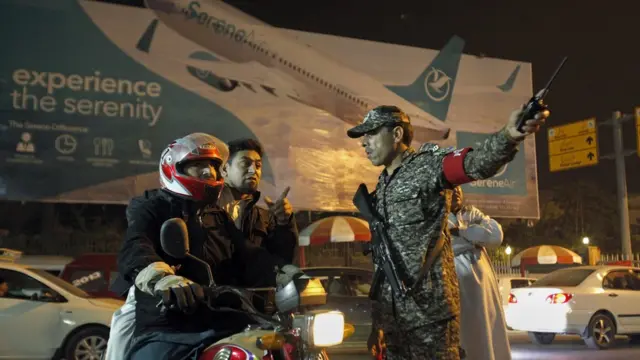 В аэропорту Исламабада