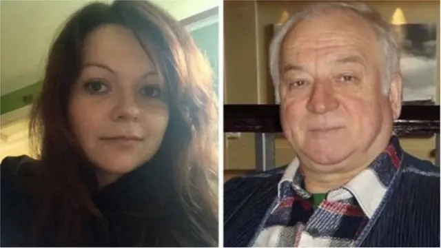 سابق روسی ایجنٹ سرگئی سکریپال اور ان کی بیٹی یولیا