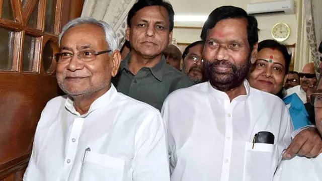 నితీశ్, రామ్‌విలాస్ పాసవాన్