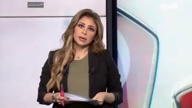 المذيعة التي اثارت الجدل