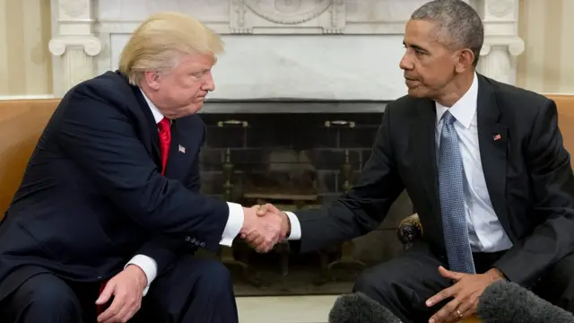 trump and obama