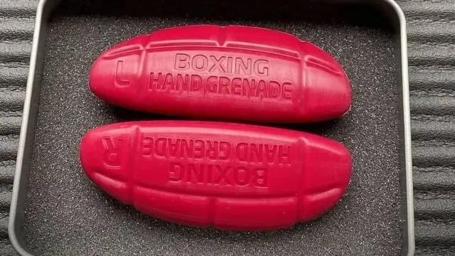 John Docherty's invention, the hand grenade