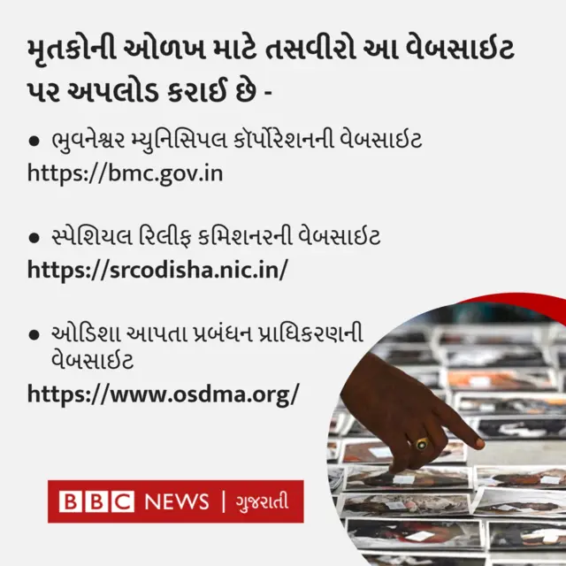 મૃતકોની ઓળખ માટેની વેબસાઇટ