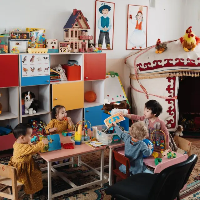 Бишкектеги бала бакчалардын бири