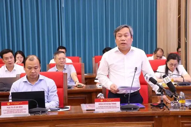 Chủ tịch TP Hà Nội Vũ Đại Thắng cho biết Hà Nội đang xây dựng Đề án thí điểm mô hình "xã, phường xã hội chủ nghĩa"