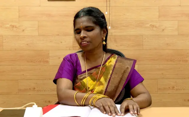 "பார்வையில்லை என்பது சாதிக்க ஒரு தடையில்லை"