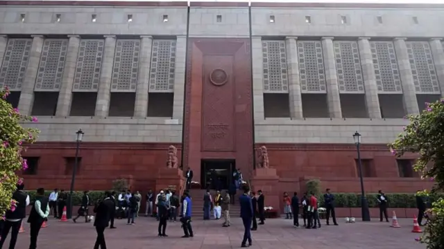 ভারতের নতুন সংসদ ভবন প্রাঙ্গন