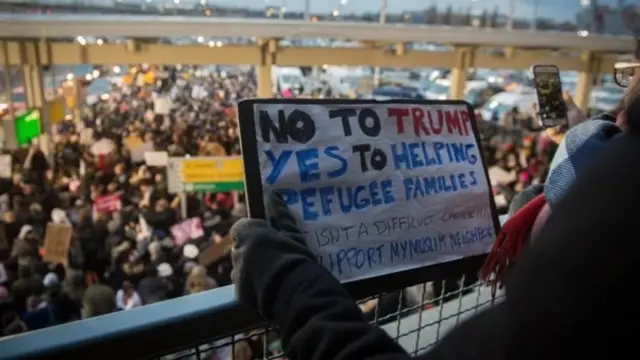 Demonstrasi kerap melanda Amerika terkait kebijakan imigrasi Trump