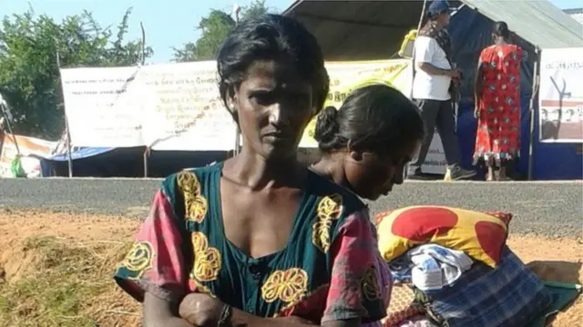 ඉඩම් අහිමි ජනජීවිත තත්වය