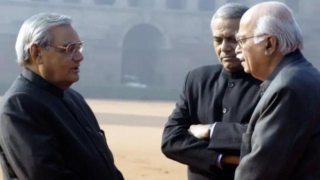 واجپائی، یشونت سنہا اور ایل کے اڈوانی