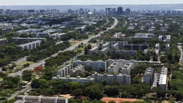 Brasília vista do alto