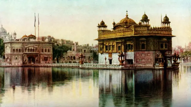 অমৃতসরে শিখদের পবিত্র তীর্থস্থান স্বর্ণমন্দির