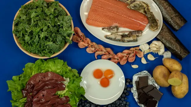 Makanan yang mengandung kolin.