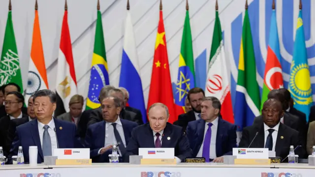 Les dirigeants mondiaux au sommet des Brics