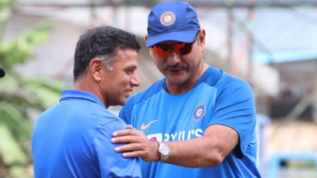 રાહુલ દ્રવિડ અને રવિ શાસ્ત્રી