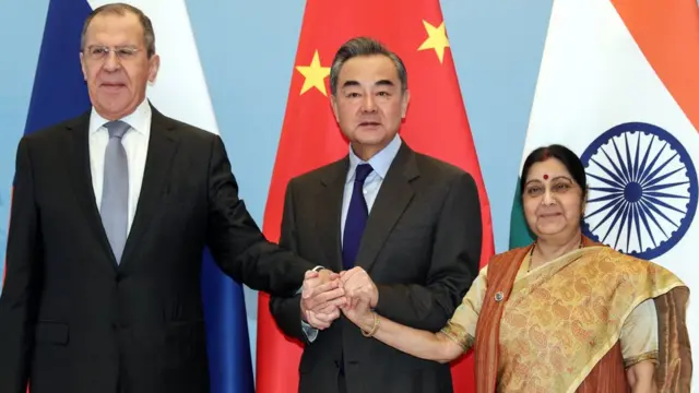 రష్యా, చైనా, భారత్ విదేశాంగ మంత్రులు