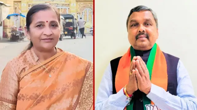 ભાવનગરનાં ઉમેદવાર નીમુબહેન બાંભણિયા અને સાબરકાંઠાના ઉમેદવાર ભીખાજી ઠાકોર
