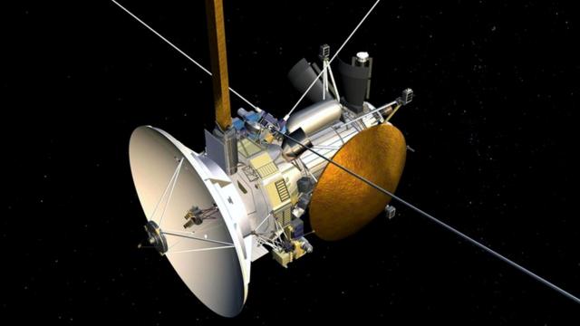 Космический аппарат "Кассини" мог бы пролететь сквозь выбросы воды на южном полюсе Энцелада. Однако срок его жизни подходит к концу