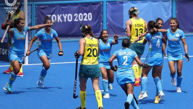 વિજયી ક્ષણની તસવીર