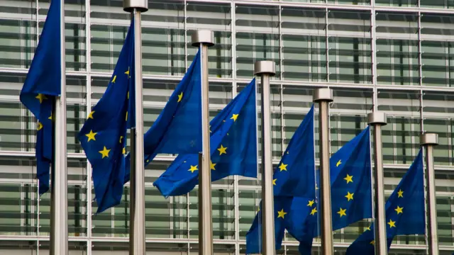 Bandera de la unión europea