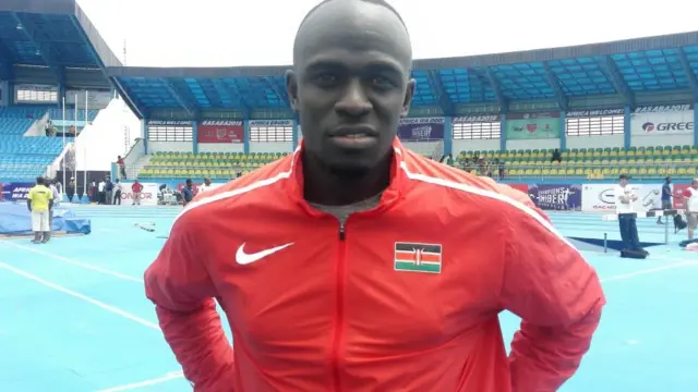 Mwanariadha wa Kenya Gilbert Osure alilazimika kusafiri kwa gari