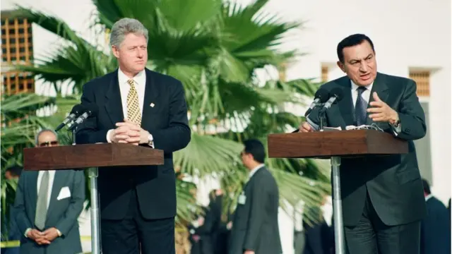 Clinton və Mübarək