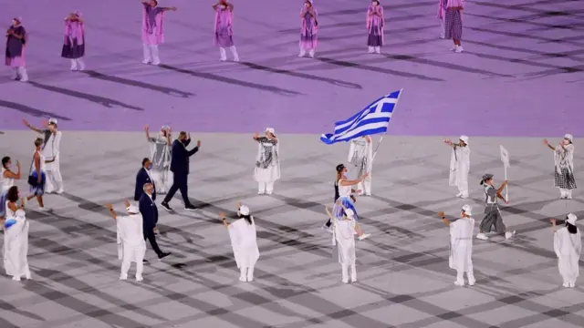 Церемония открытия Летних Олимпийских игр в Токио